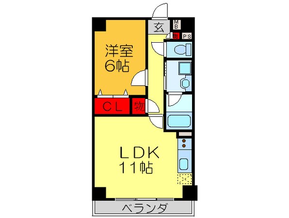 アルシオネの物件間取画像